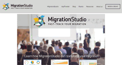 Desktop Screenshot of migrationstudio.com